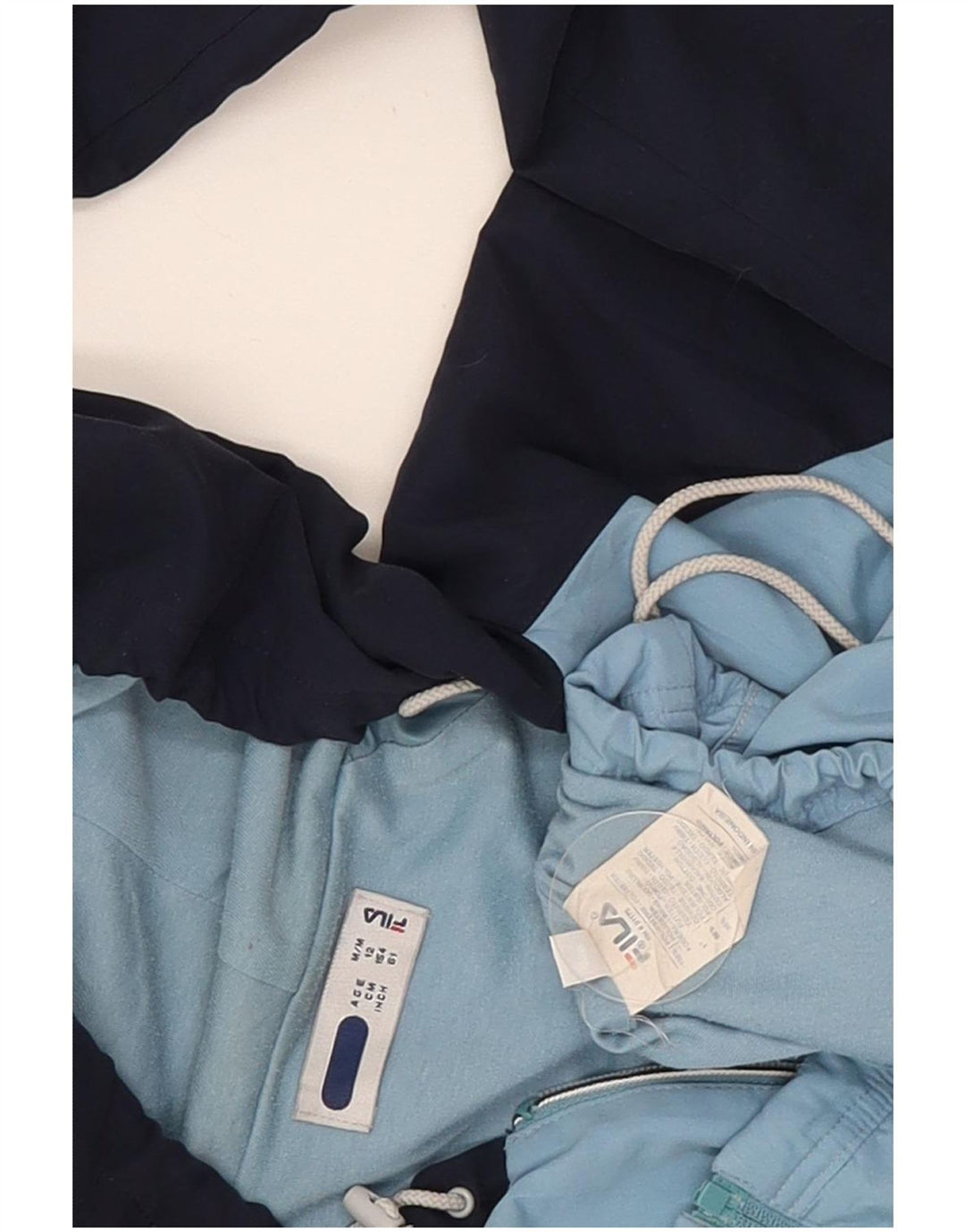 Fila Veste de Survêtement Graphique Garçon 11-12 ans Bleu Moyen Colourblock