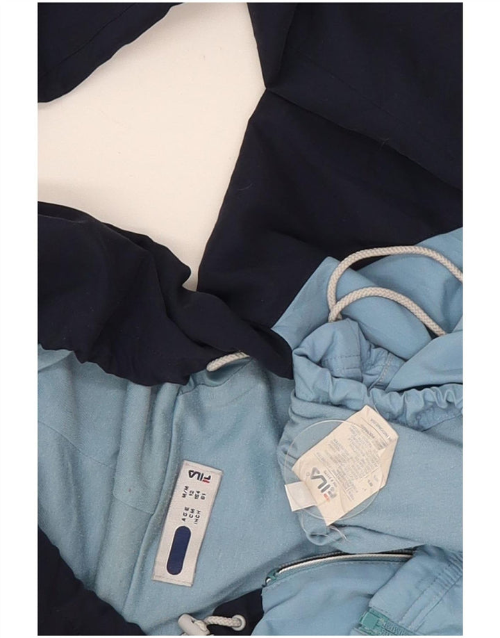 Fila Veste de Survêtement Graphique Garçon 11-12 ans Bleu Moyen Colourblock