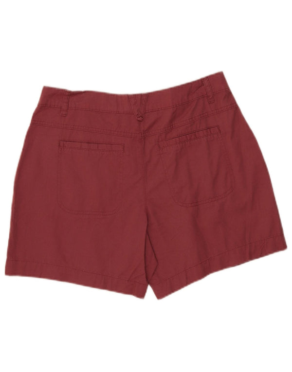 Mountain Warehouse Short chino pour femme UK 10 Small W30 Rouge Coton