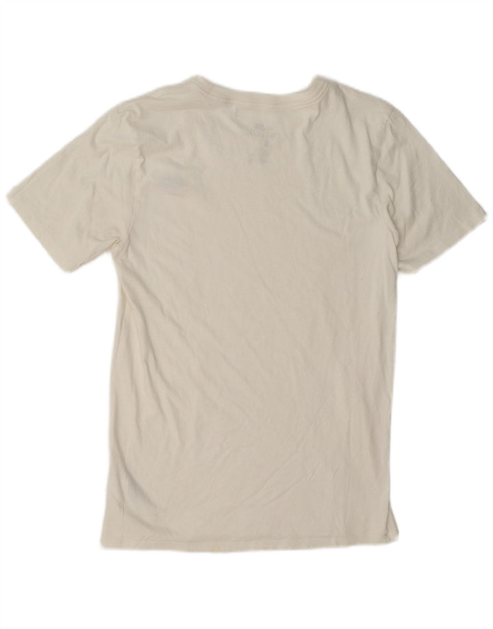 Nike T-shirt coupe athlétique pour homme, petit, en coton blanc