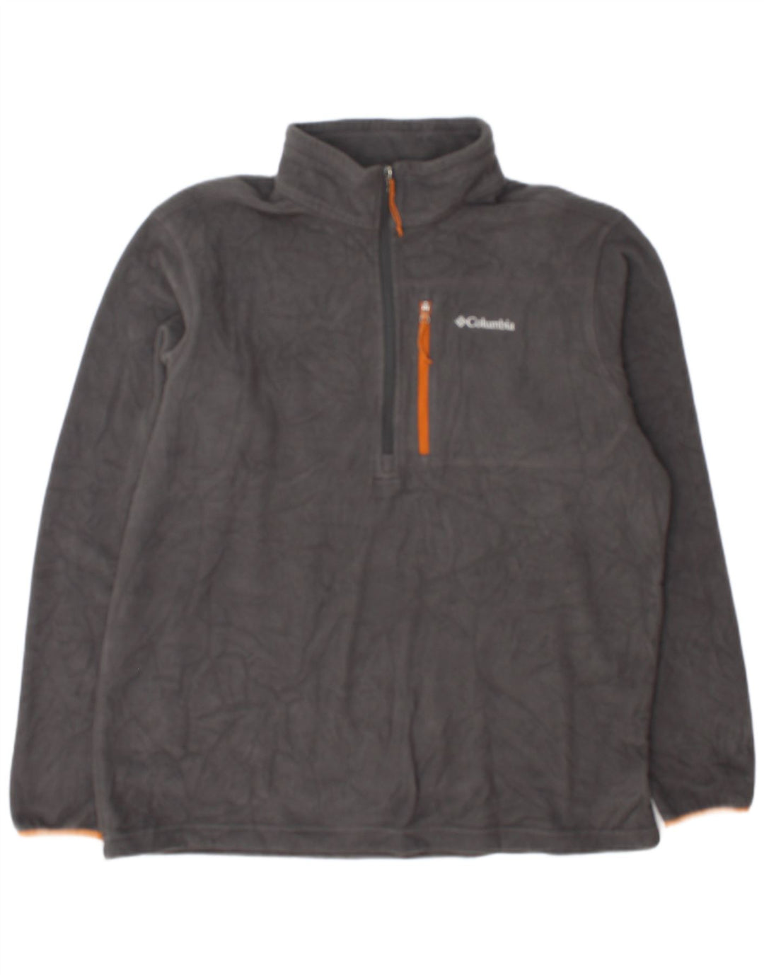 Columbia Pull Polaire Col Zippé Homme XL Gris Polyester
