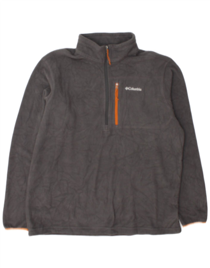 Columbia Pull Polaire Col Zippé Homme XL Gris Polyester