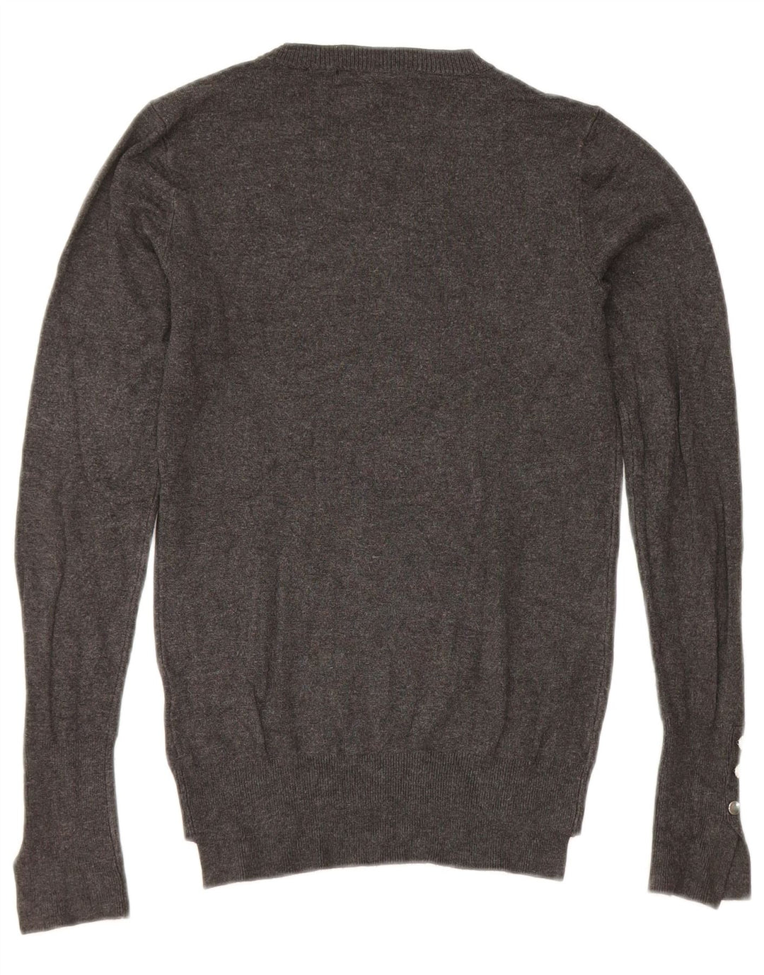 Zara Pull ras du cou pour femme UK 8 Small Gris