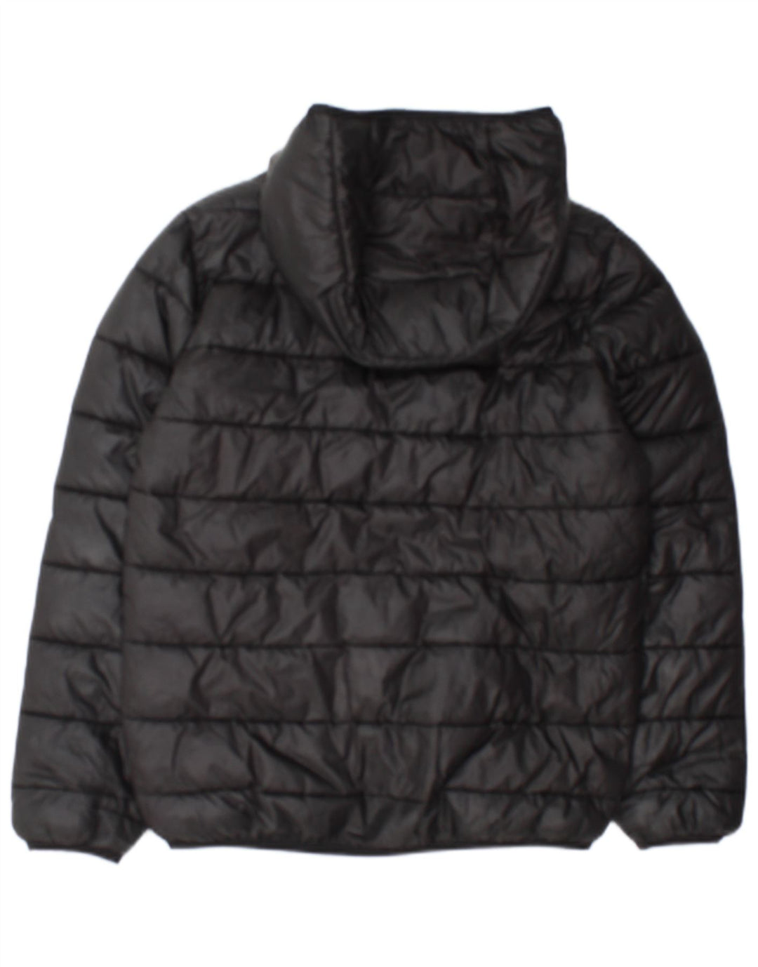 Champion Veste matelassée à capuche pour garçon 11-12 ans Large Noir Polyester