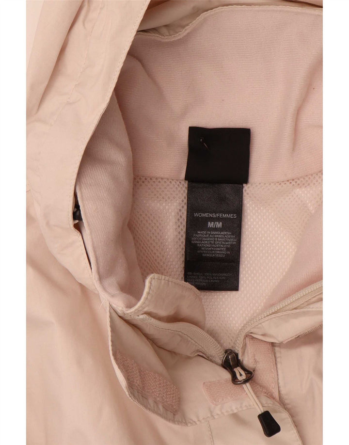 The North Face Veste de pluie à capuche pour femme UK 14 Polyester rose moyen