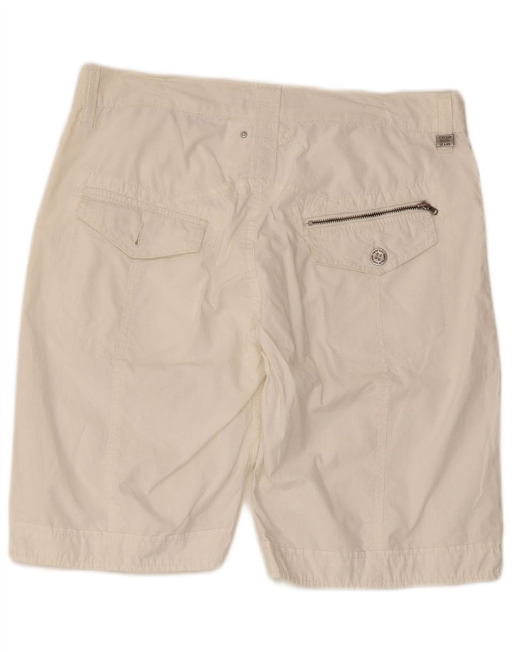 Calvin Klein Short Chino Homme W32 Blanc Moyen