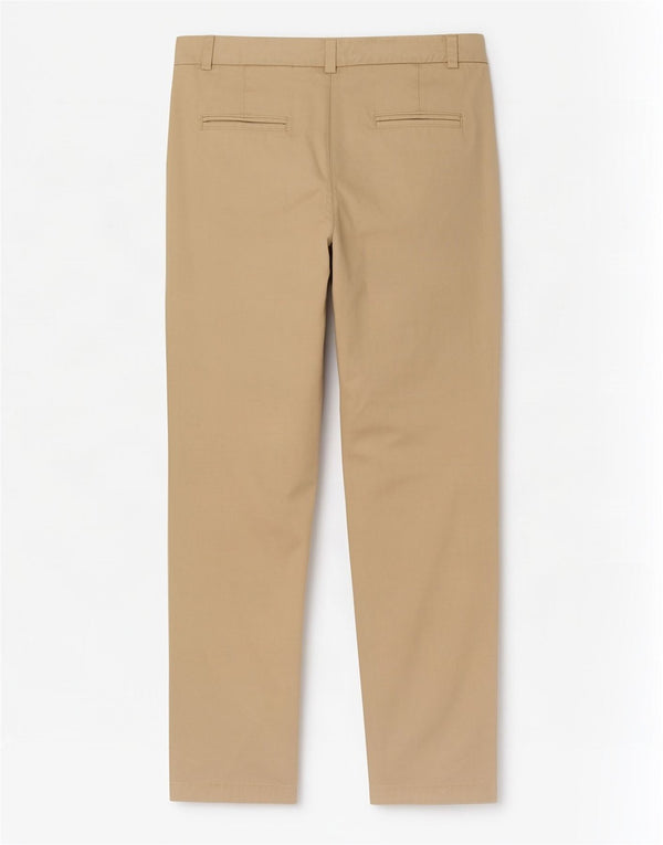 Marks & Spencer Pantalon chino droit pour femme UK 8 Small W30 L28 Beige