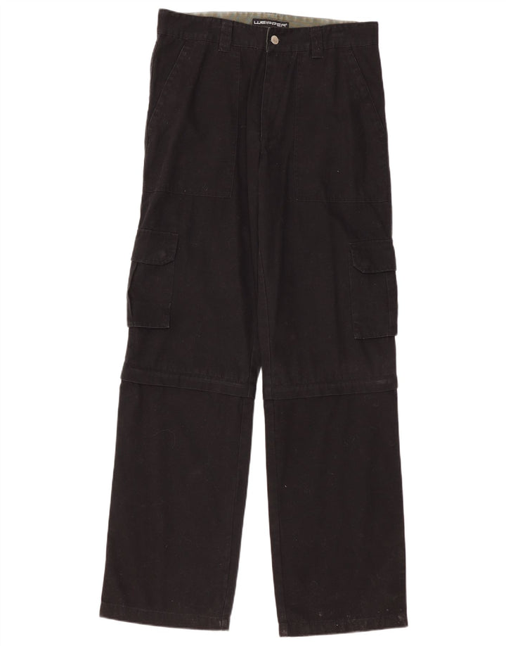 Weipper Pantalon Cargo Droit Homme W34 L34 Noir Coton