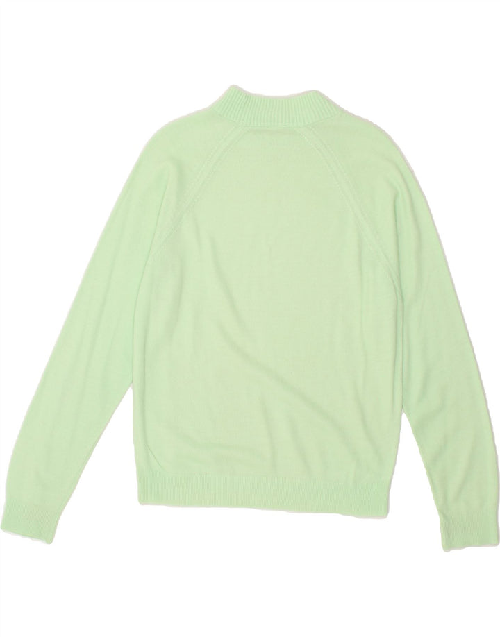 KEYNOTE Womens Turtle Neck Jumper Sweater UK 14 Medium Green Vintage Keynote and Second-Hand Keynote from Messina Hembry 