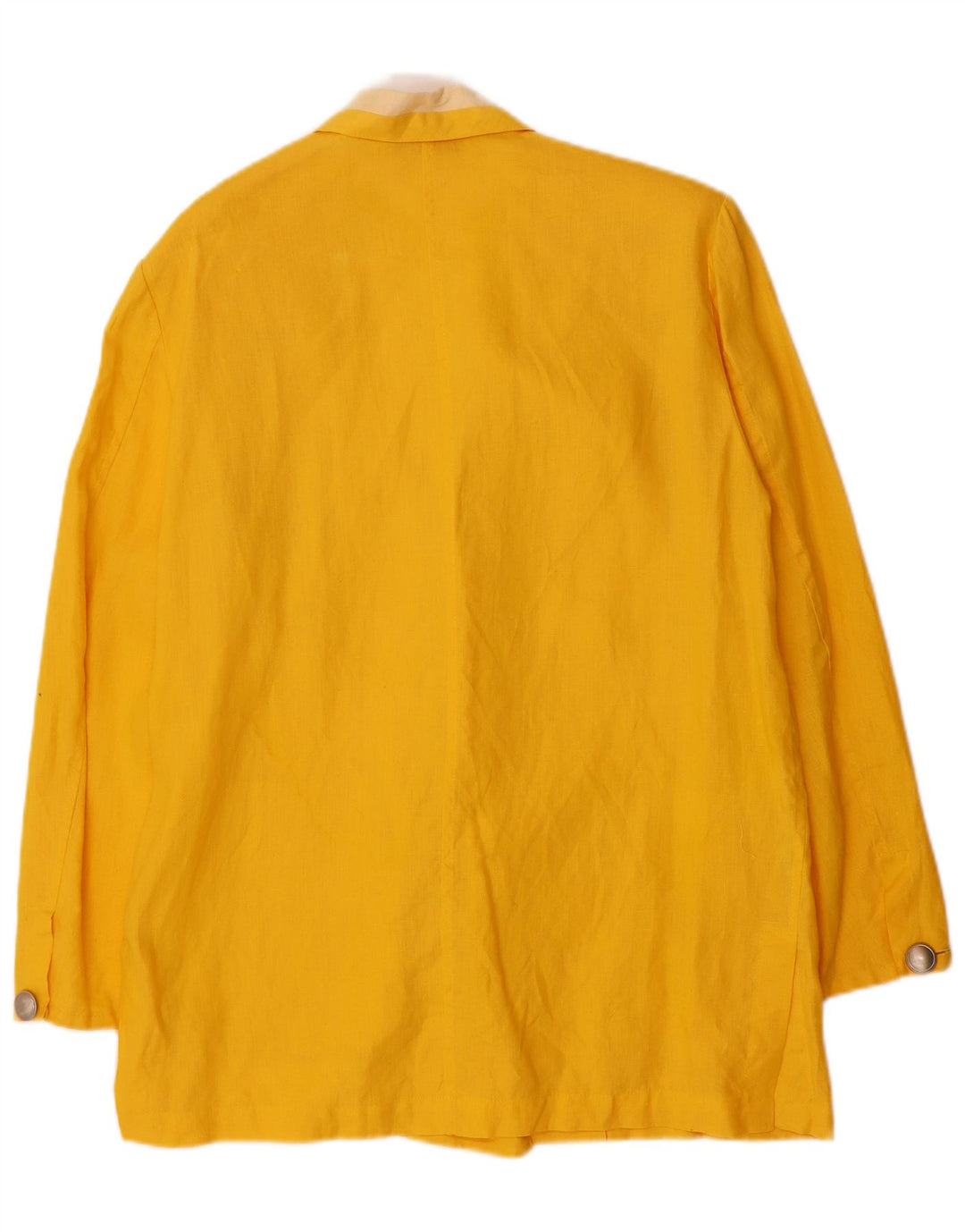 ROCCOBAROCCO Veste blazer croisée pour femme IT 44 Jaune moyen