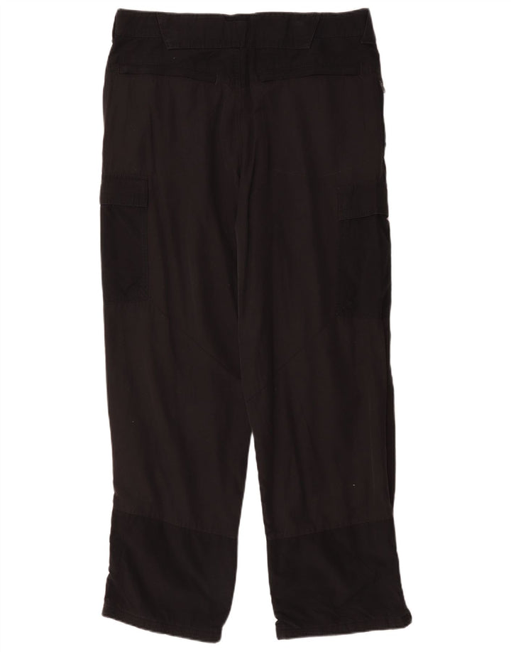 Marks & Spencer Pantalon Cargo Droit W34 L29 Homme Noir Polyamide