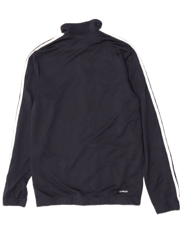 Adidas Veste de survêtement pour homme Bleu marine moyen Polyester