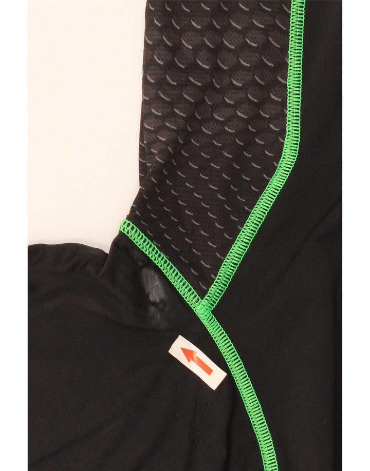 Under Armour T-Shirt Homme Petit Noir Géométrique Polyester