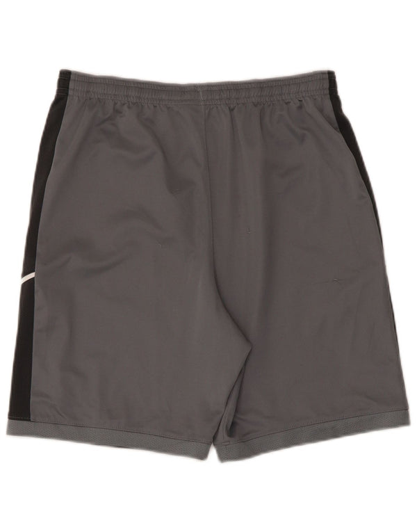 Nike Short de sport Dri Fit pour garçon 13-14 ans XL Gris Colorblock