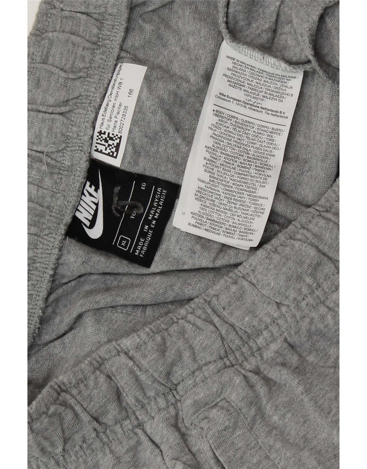 Nike Short de sport pour homme XL en coton gris