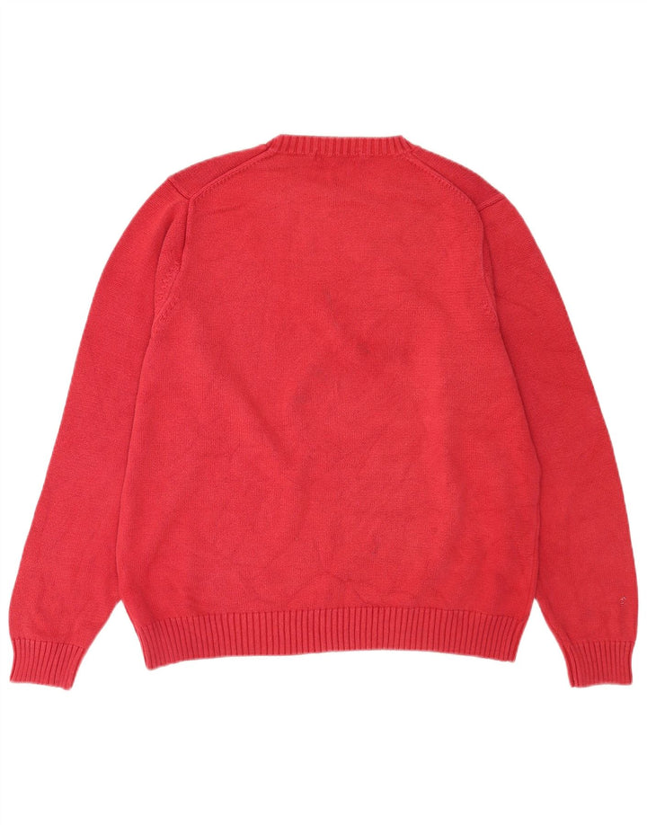Marks & Spencer Pull Col Ras-du-Cou Blue Harbour Homme Rouge Moyen