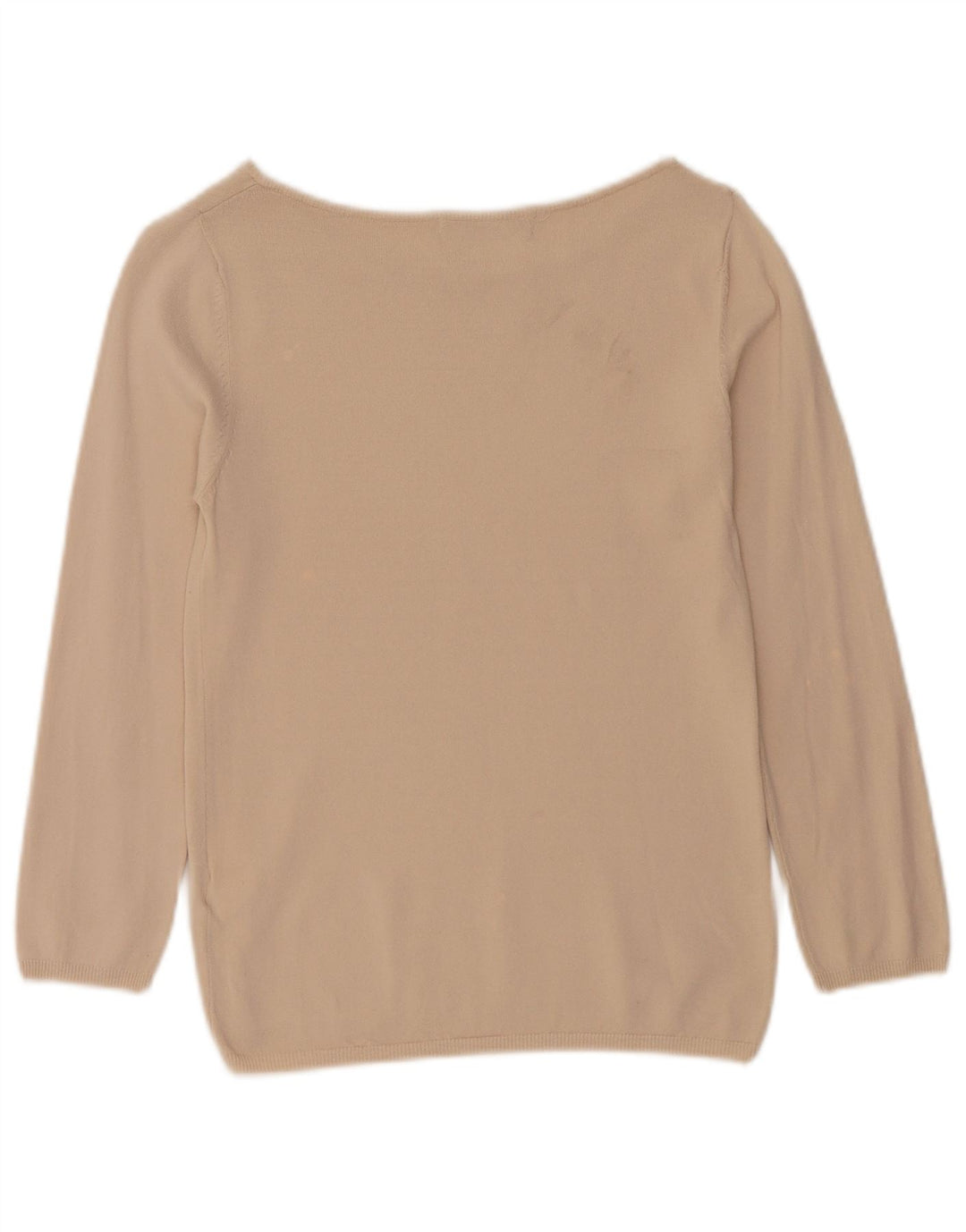 Zara Femme Chemisier Top UK 12 Beige Moyen
