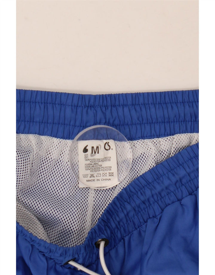 Asics Pantalon De Survêtement Homme Bleu Moyen Polyester Colorblock