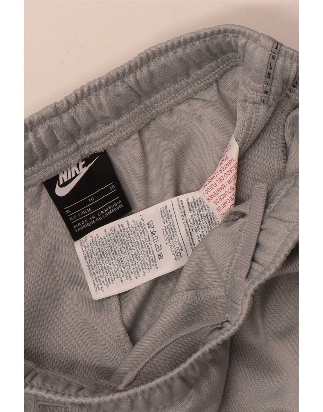 Nike Pantalon de survêtement pour garçon 13-14 ans XL Gris Polyester