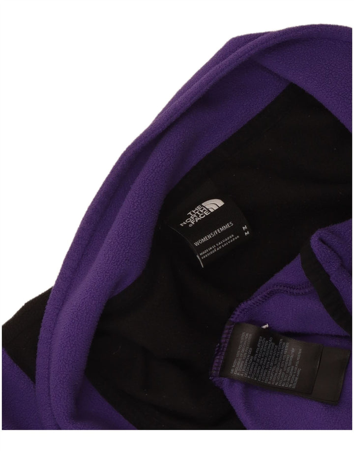THE NORTH FACE Pull polaire pour femme UK 14 Violet moyen Colourblock