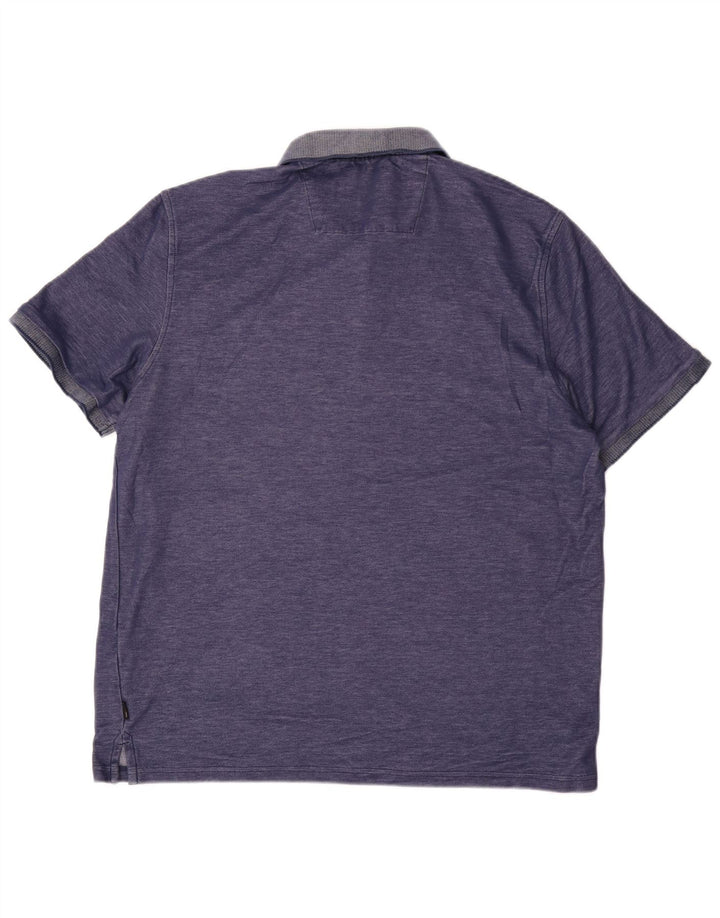 CALVIN KLEIN Polo Homme Grand Bleu Coton