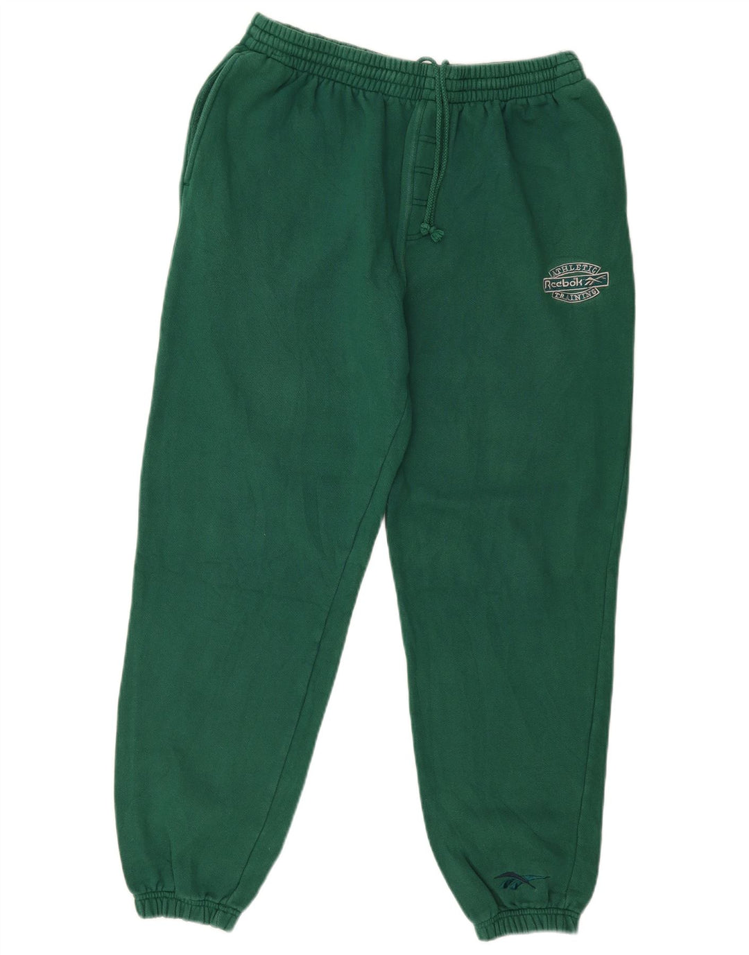 Reebok Pantalon de Survêtement Joggers Homme Vert Moyen Coton