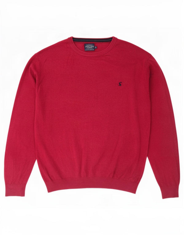 Joules Pull col rond homme XL Coton Rouge