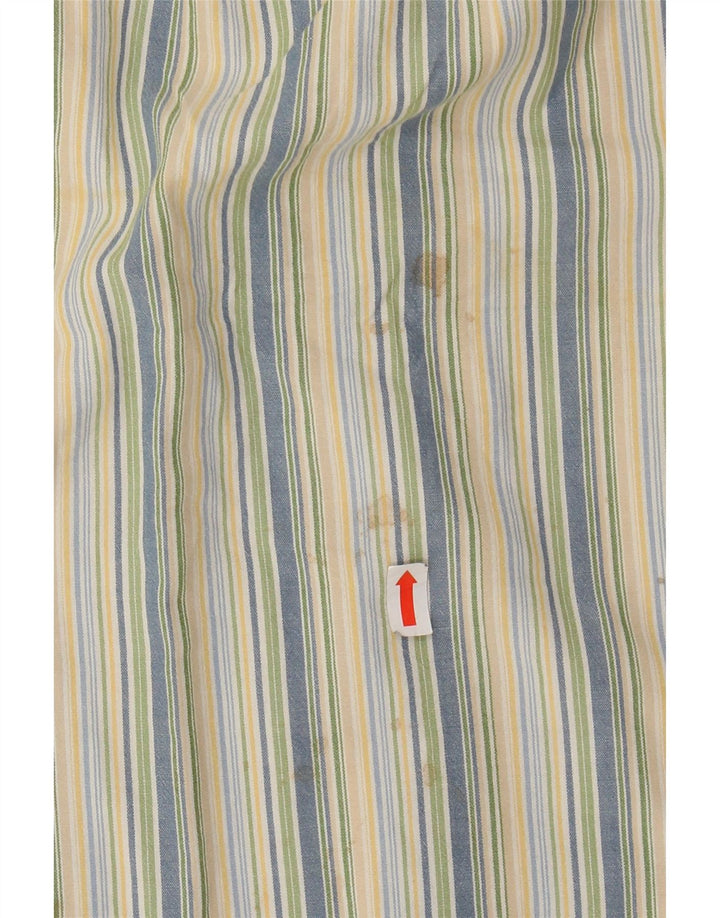 EDDIE BAUER Chemise Flanelle Homme Large Coton Rayé Multicolore