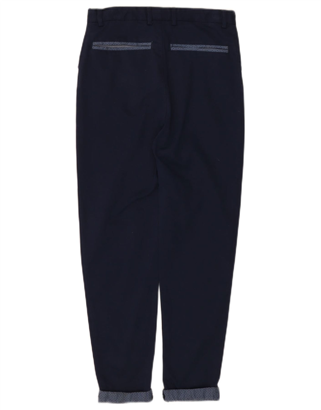 TED BAKER Pantalon Chino Fuselé Fille 11-12 Ans W26 L24 Bleu Marine