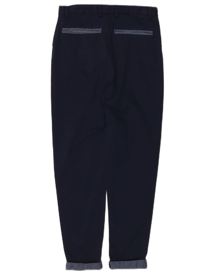 TED BAKER Pantalon Chino Fuselé Fille 11-12 Ans W26 L24 Bleu Marine