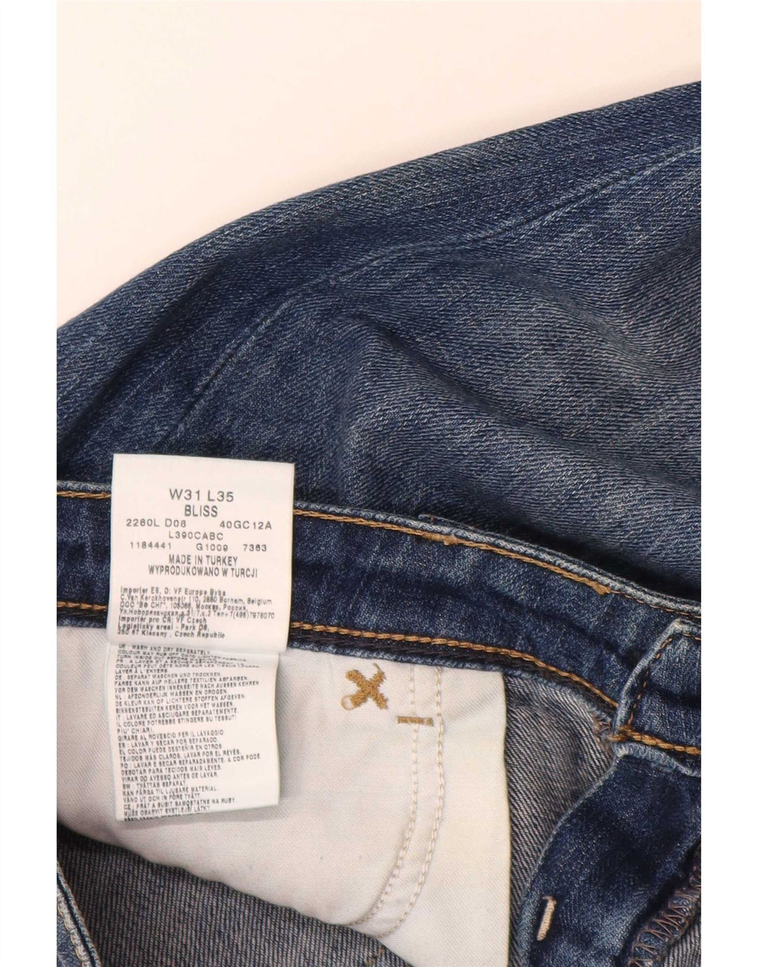 Lee Jean Bliss Bootcut Femme W31 L35 Bleu Coton