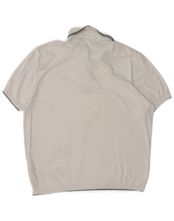 Ted Baker Polo Homme Taille 5 XL Coton Blanc