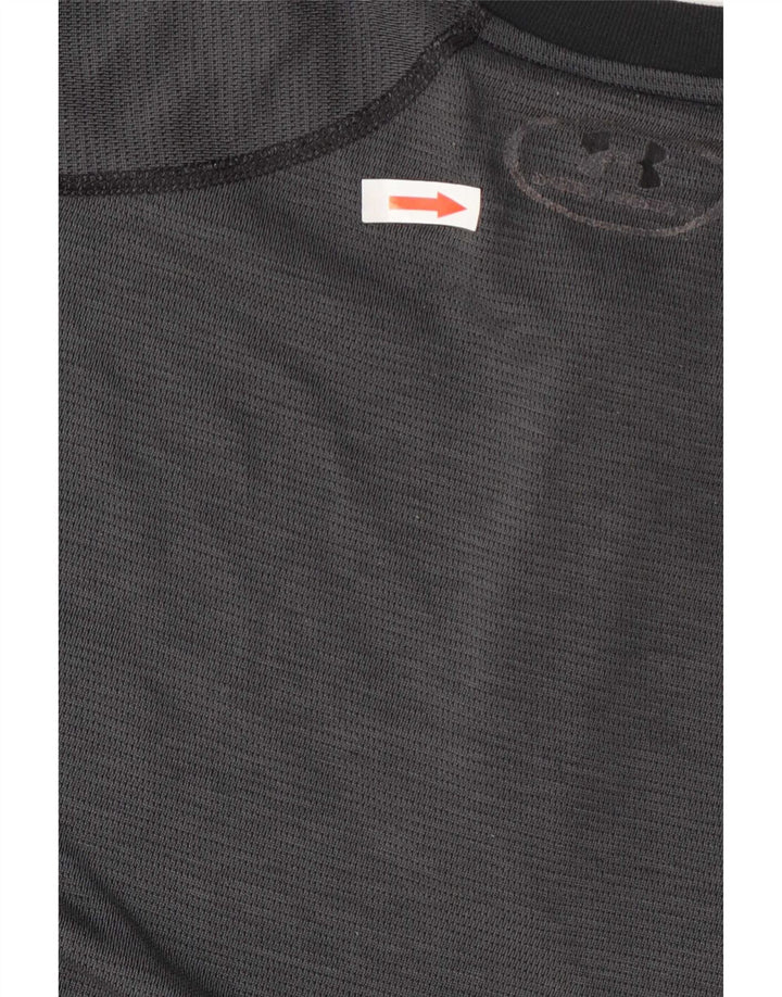 Under Armour Haut à Manches Longues Homme Gris Moyen