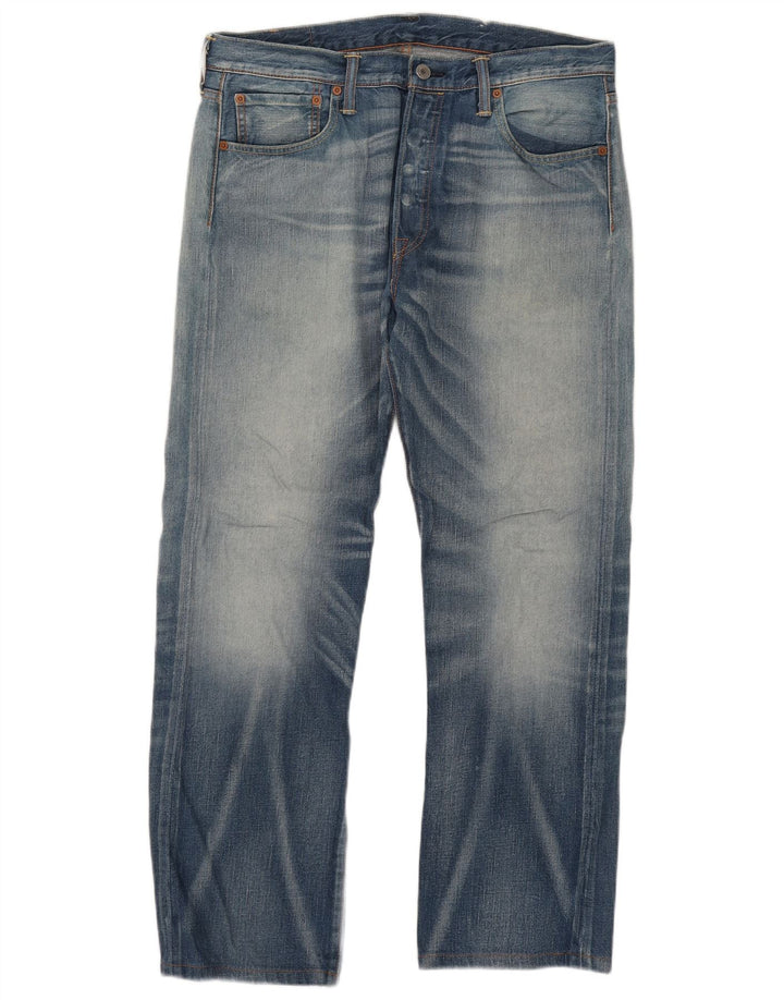 Levi's Jean Droit 501 Homme Bleu W34 L28 Coton