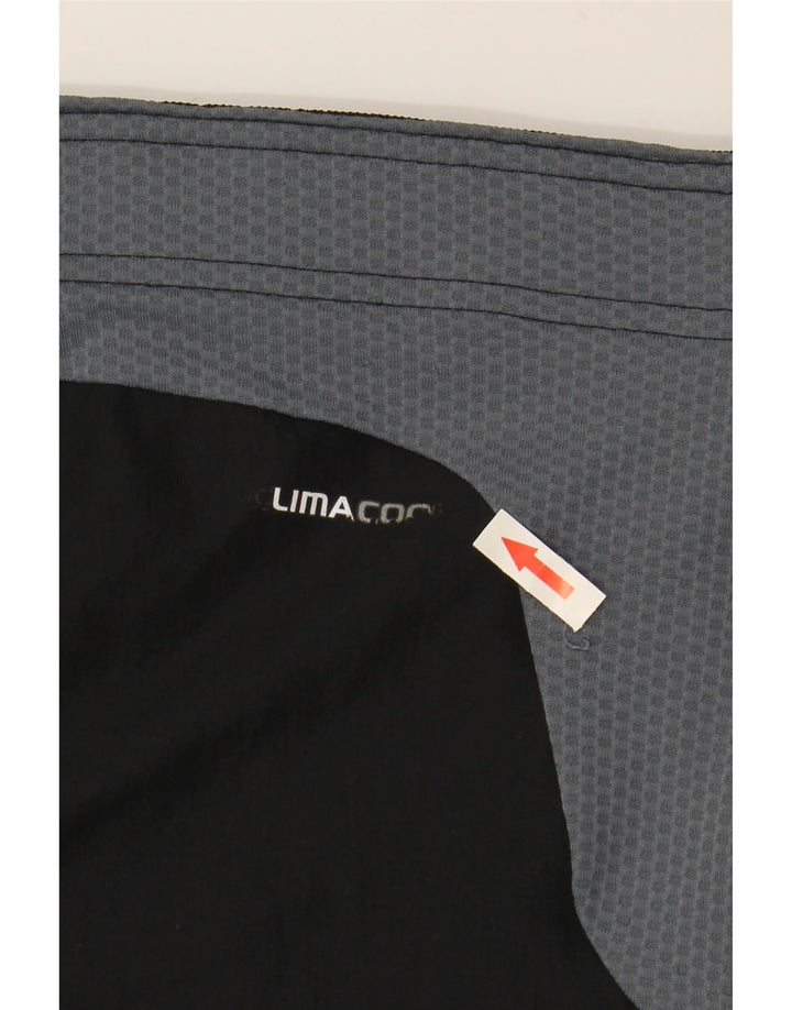 ADIDAS Short de sport Climacool pour hommes, grand, noir, polyester
