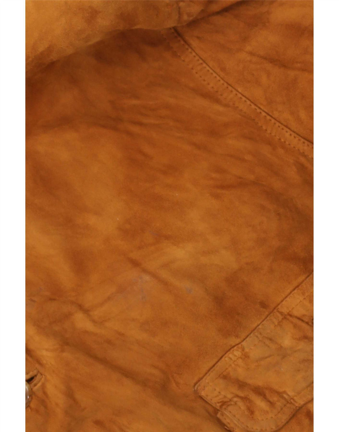 Evolution Veste Bomber en Daim pour Homme UK 44 2XL Cuir Beige