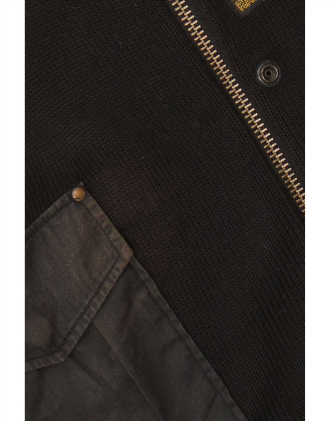 G-Star Cardigan entièrement zippé pour homme en coton noir moyen