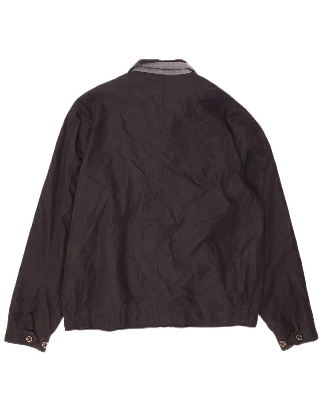 Marks & Spencer Veste Bomber Homme UK 40 Large Bleu Marine Polyester