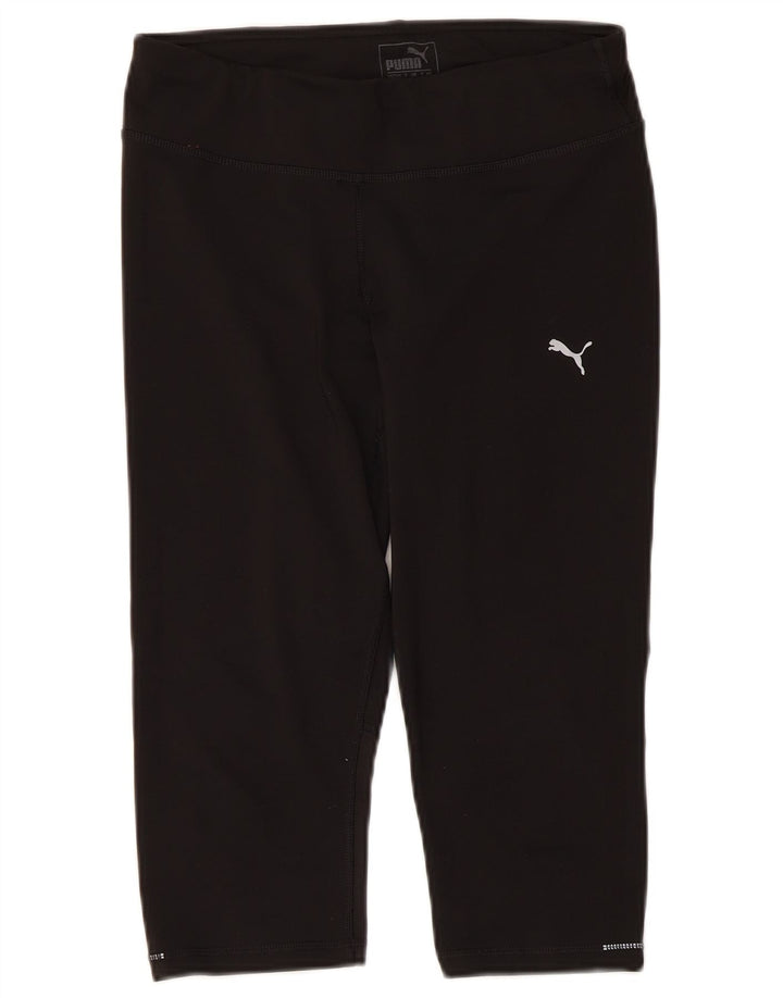 Puma Legging Capri Femme UK 44 Noir Moyen