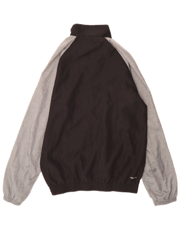 Adidas Veste de survêtement pour homme UK 36/38 Petit Noir Colourblock Sports