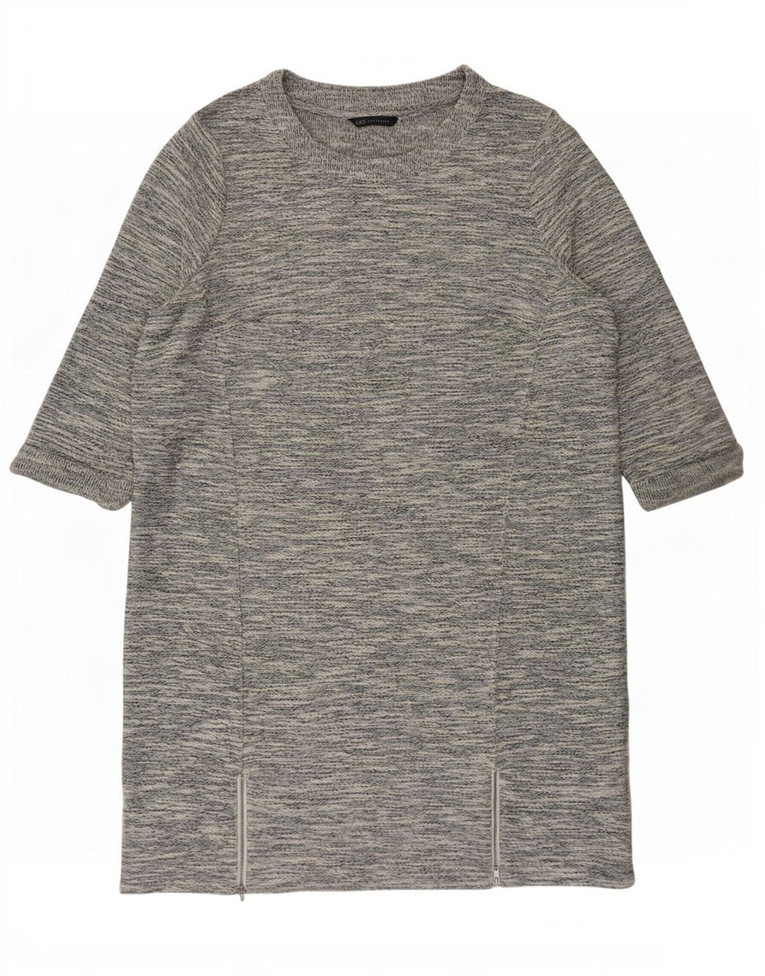 Marks & Spencer Robe droite à manches 3/4 pour femme UK 20 2XL Gris moucheté