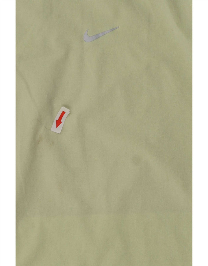 Nike Veste de pluie à capuche pour femme UK 18 XL Vert Polyester
