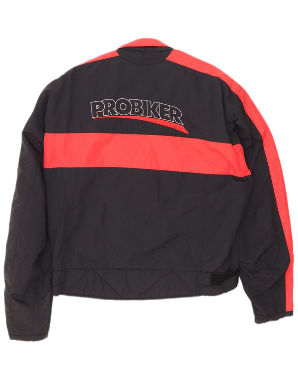 Probiker Veste de moto Racer pour homme UK 38 Medium Noir Colourblock