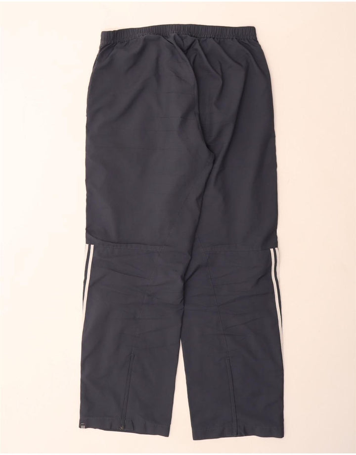 ADIDAS Pantalon de survêtement pour femme UK 16 Large Bleu Marine