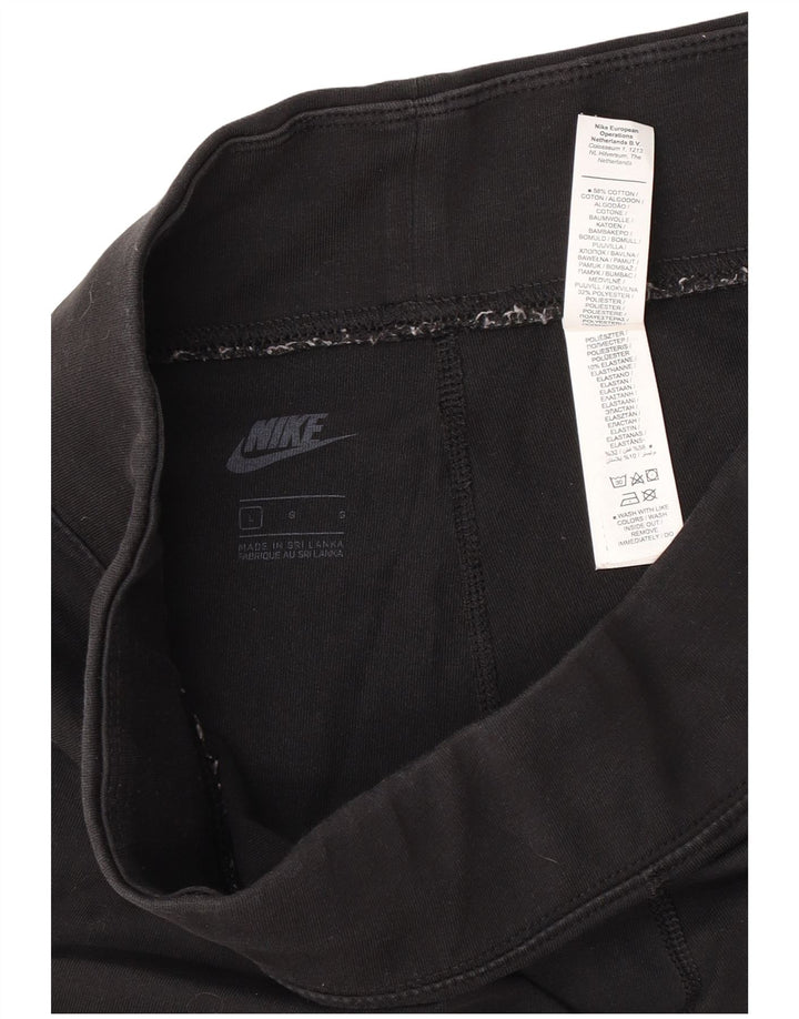 Nike Legging graphique pour femme UK 16 Grand coton noir