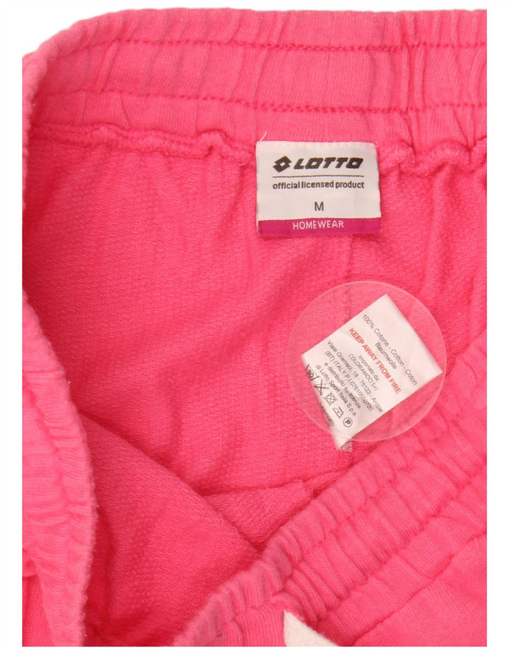 Lotto Short de sport pour femme UK 12 Coton rose moyen