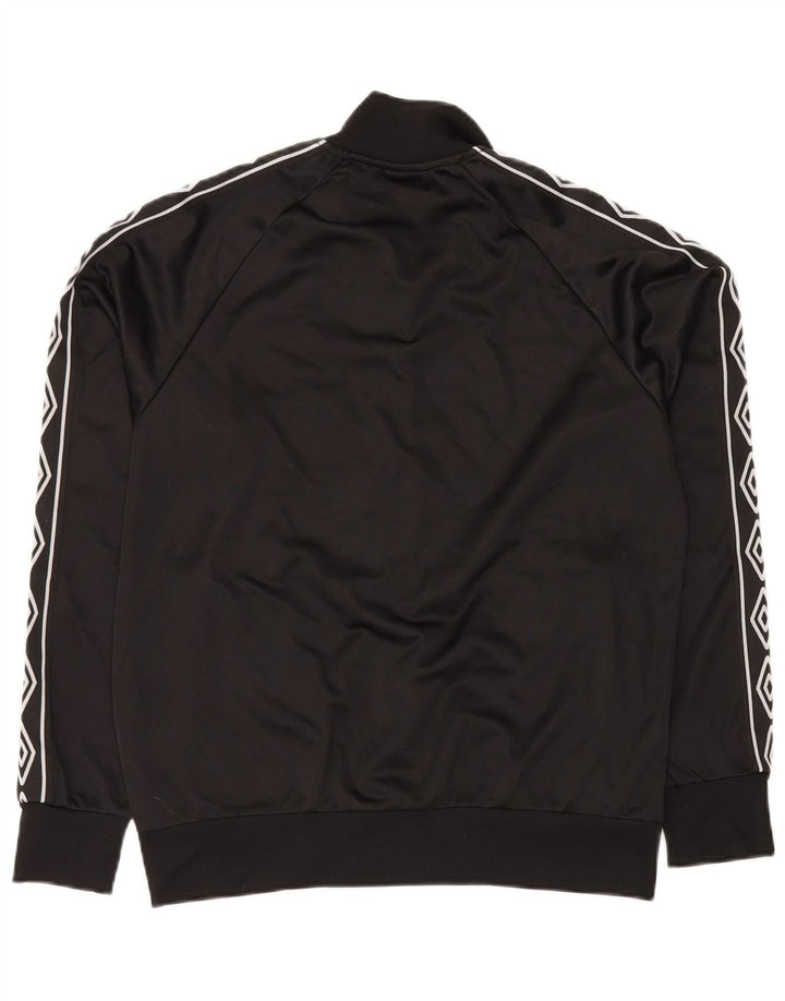 UMBRO Veste de Survêtement Graphique Homme Noir Moyen Polyester