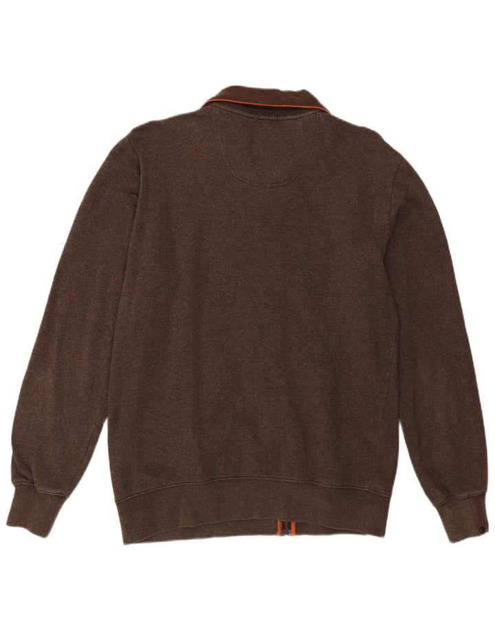 Champion Veste de survêtement Rochester Graphic pour femme UK 16 Large Marron