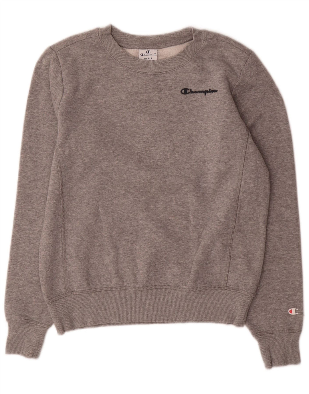 Champion Sweat-shirt pour femme UK 10 Petit Gris Coton