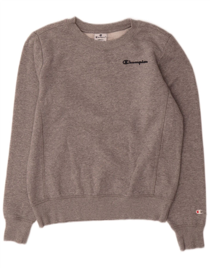 Champion Sweat-shirt pour femme UK 10 Petit Gris Coton